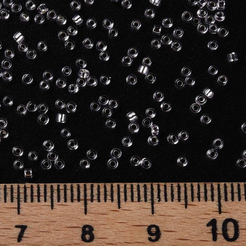 The Bead Store MGB Matsuno Seed Beads Size 15/0 Silver Lined Pale Pink