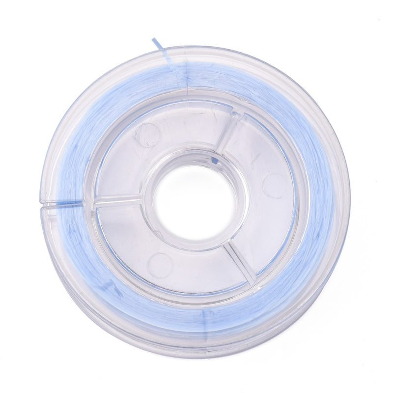 The Bead Store Strong and Stretchy Beading Elastic Cord Light Blue ~ approx. 10m