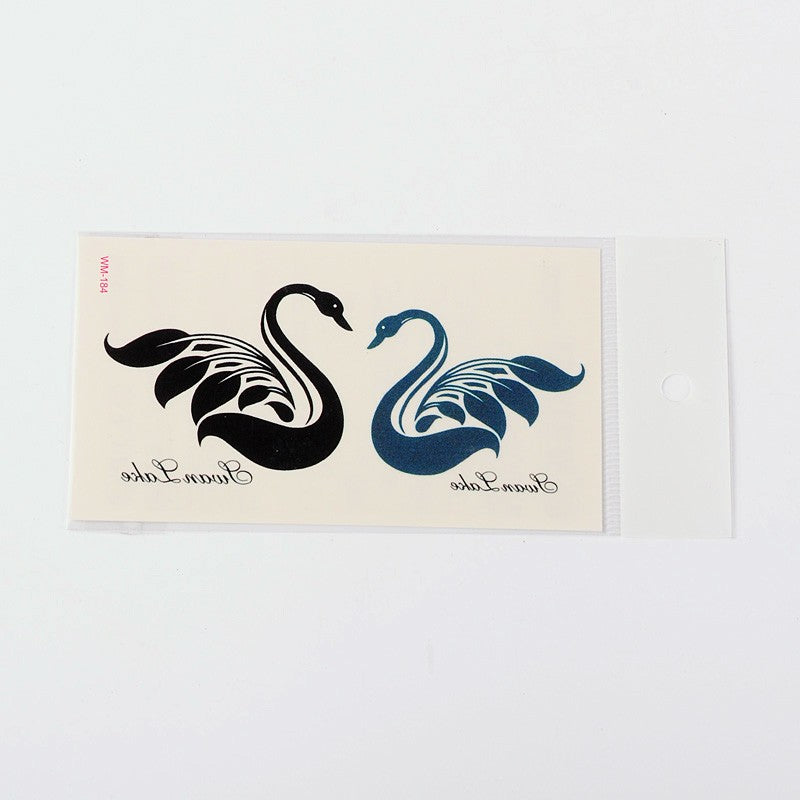 Temporary Tattoo Stickers ~ Swans