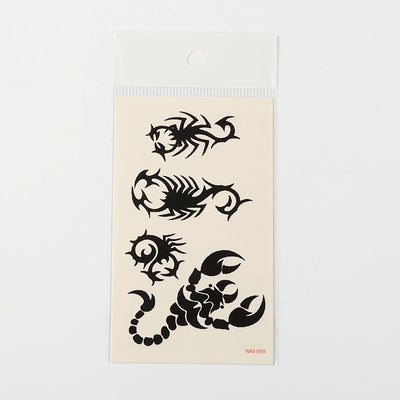 Temporary Tattoo Stickers ~ Scorpions