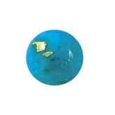 Turquoise (Natural Enhanced) Gemstone Cabochon ~ 6mm
