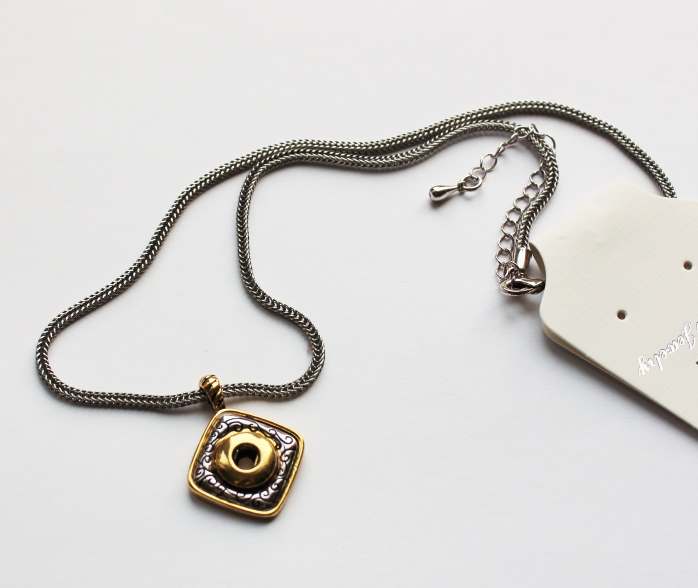 Mini Snap Button Chain Necklace ~ Fits MINI 12mm Snap Buttons