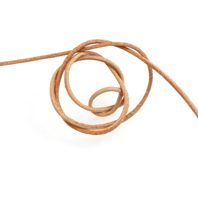 Peru Leather Cord ~ 1mm ~ Per 1 Metre