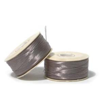 Nymo Thread Bobbin ~ Size D ~ Grey