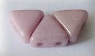 Kheops par Puca 6mm ~ Opaque Rose Ceramic Look ~ 5g