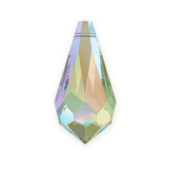 Swarovski Crystal Drop ~ 15mm ~ Crystal Paradse Shine