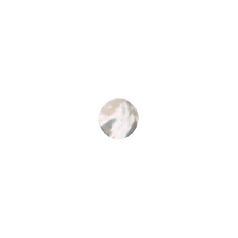 Mother of Pearl Shell Cabochon ~ 6mm Round