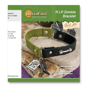 TierraCast Quick Kit ~ RIP Zombie Bracelet