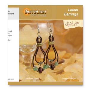 TierraCast Quick Kit ~ Lasso Earrings