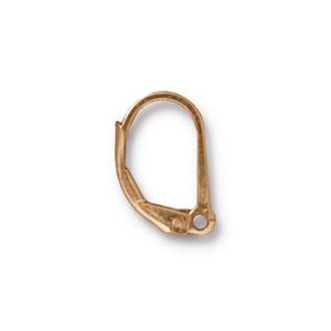 TierraCast Leverback Earrings - Pair - Gold Filled