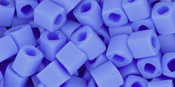 TOHO 4mm Cube Beads ~ 10g Opaque-Frosted Periwinkle