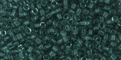 TOHO Cylinder Beads ~ 5g ~ Transparent Black Diamond