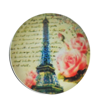 Eiffel Tower Snap Button ~ 18mm Dia.